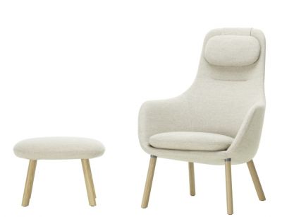 Hal Lounge Chair Sessel + Ottoman Sitzkissen lose Vitra